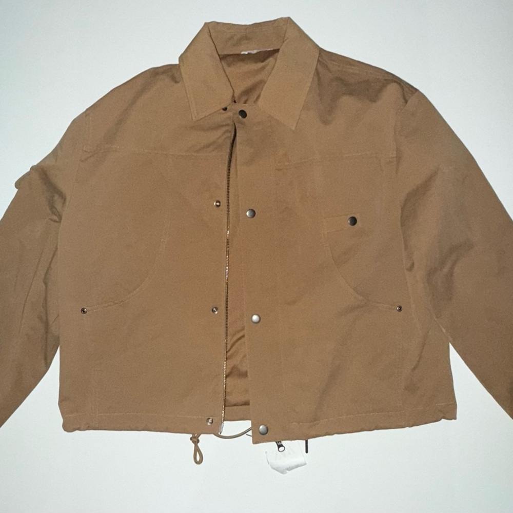 Zara Men's Brown Shirt Jacket